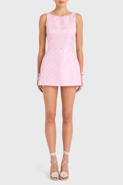 Amanda Uprichard Avellina Skort Romper In Lotus
