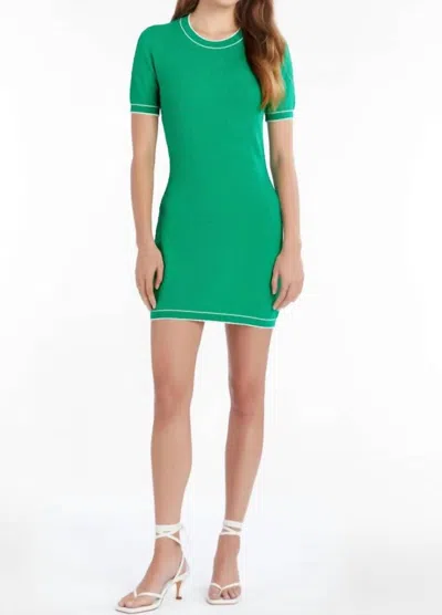 Amanda Uprichard Avery Knit Dress In Jungle In Green