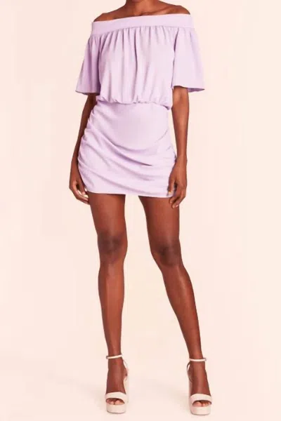 Amanda Uprichard Avra Dress In Violina In Multi