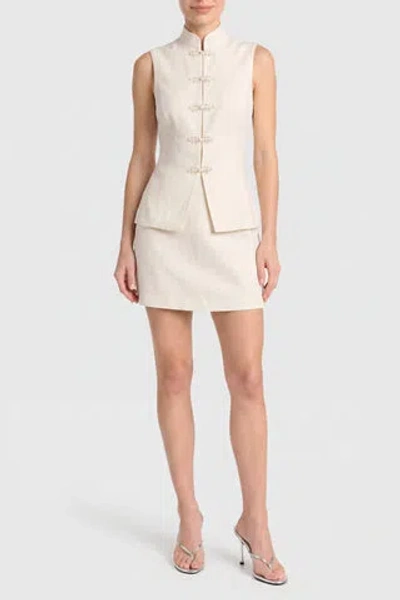 Amanda Uprichard Avya Dress In White