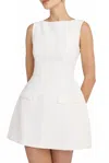 Amanda Uprichard Banco Dress In Ivory In White