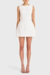 Amanda Uprichard Banco Dress In Ivory In Ivory