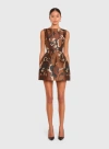 Amanda Uprichard Banco Dress In Multi