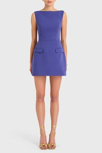 Amanda Uprichard Banco Dress In Serenity