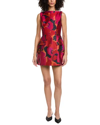 Amanda Uprichard Banco Mini Dress In Pink