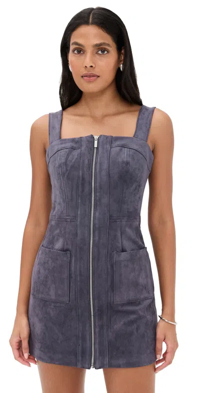 AMANDA UPRICHARD BECKER DRESS GRAPHITE