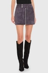 Amanda Uprichard Becker Skirt In Gray