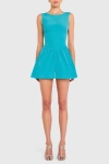 Amanda Uprichard Bellini Romper In Marina