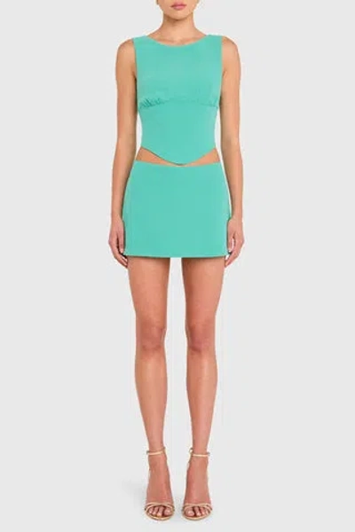 Amanda Uprichard Bellini Top In Parakeet