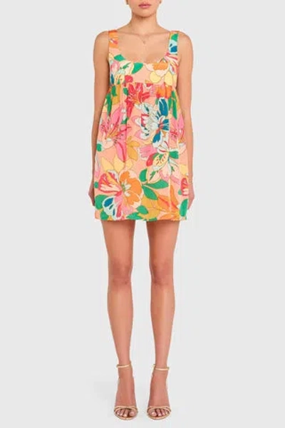 Amanda Uprichard Bello Dress In Botanico