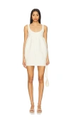 Amanda Uprichard Bello Dress In Muslin In Muslin