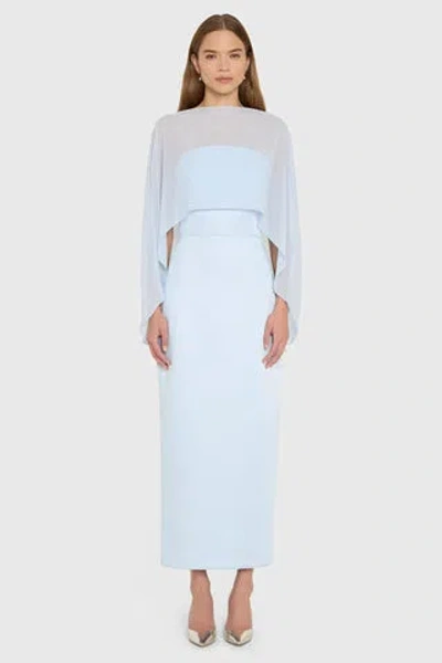 Amanda Uprichard Berkshire Midi Dress In Blue