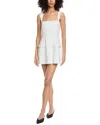 Amanda Uprichard Bethany Skort Romper In White