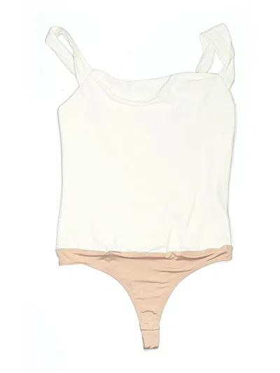 Pre-owned Amanda Uprichard Bodysuit In Ivory