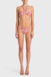 Amanda Uprichard Bora Bora Bikini Bottom In Poppy Field