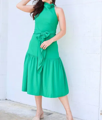 Amanda Uprichard Bowden Dress In Green