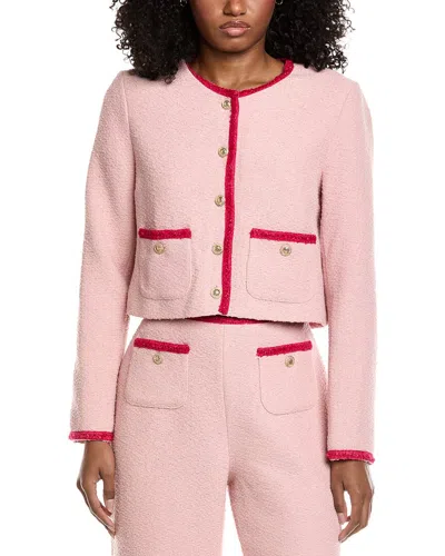 Amanda Uprichard Braswell Jacket In Pink
