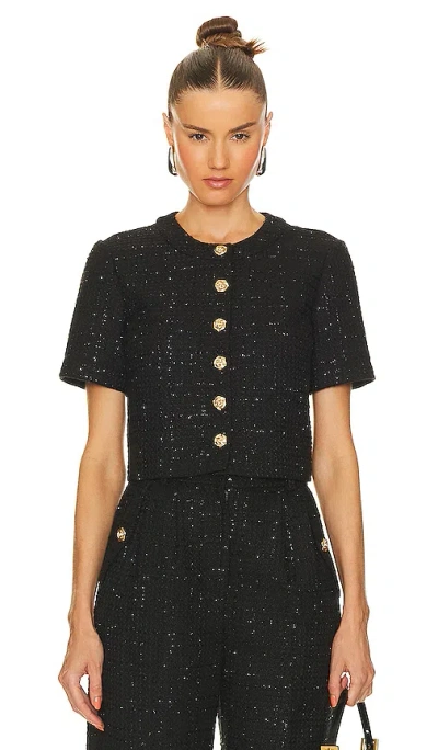 Amanda Uprichard Braswell Top In Black