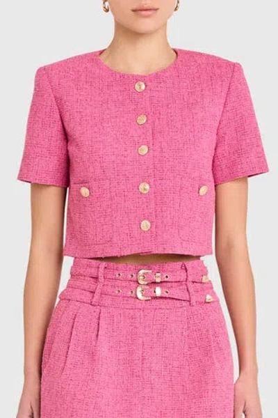 Amanda Uprichard Braswell Top In Purple