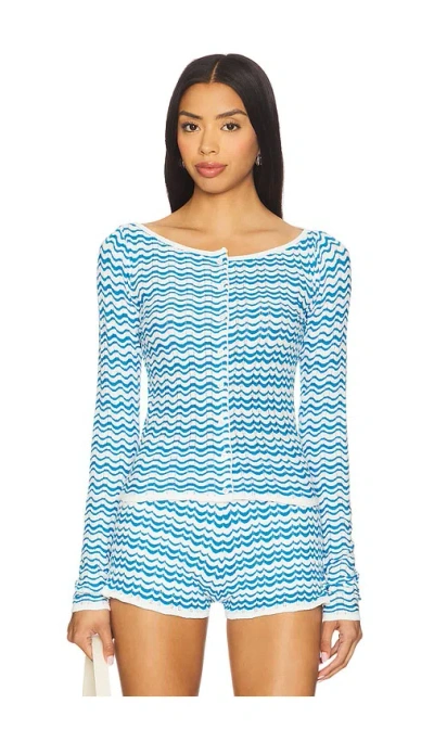 Amanda Uprichard Breezy Cardigan In Multi