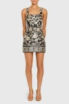 Amanda Uprichard Brianne Dress In Multi