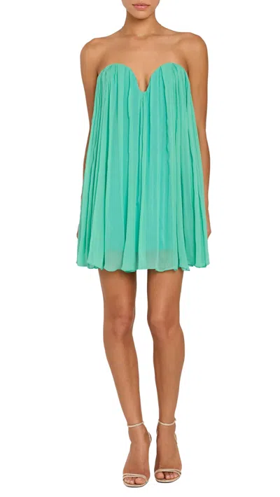AMANDA UPRICHARD BRIELLA MINI DRESS IN CARIBBEAN