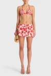 Amanda Uprichard Brio Shorts In Poppy Field