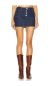 Amanda Uprichard Bristol Skirt In Heritage Wash