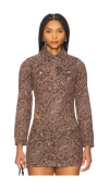 Amanda Uprichard Bristol Top In Brown