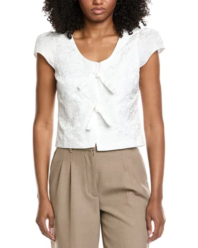 Amanda Uprichard Bryant Top In White