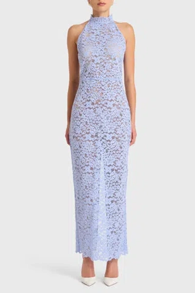 Amanda Uprichard Brynley Maxi In Baby Blue
