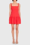 Amanda Uprichard Bryony Dress In Red