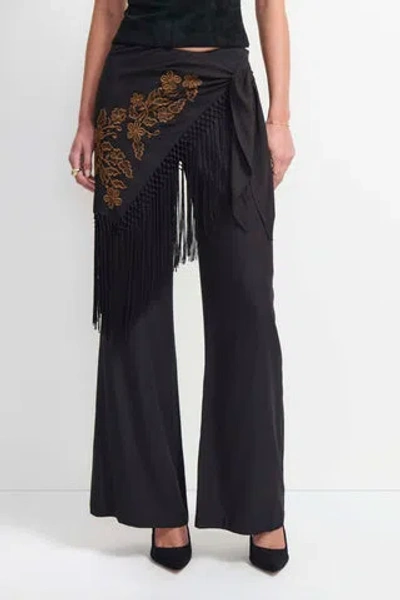 Amanda Uprichard Calandra Pants In Black