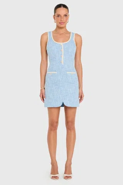 Amanda Uprichard Caligari Dress In Blue