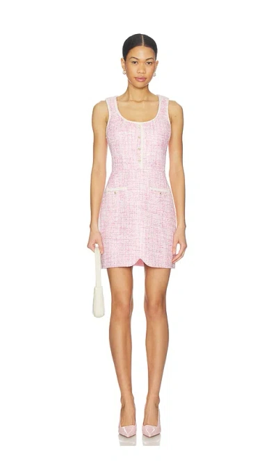 Amanda Uprichard Caligari Dress In Pink