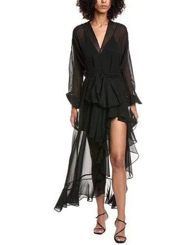 Amanda Uprichard Calliope Maxi Dress In Black