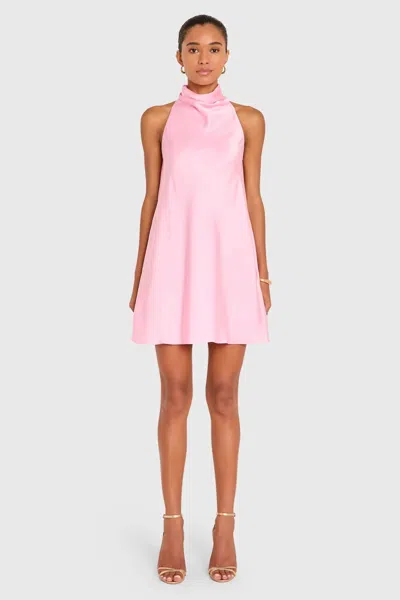 Amanda Uprichard Calypso Dress In Pink
