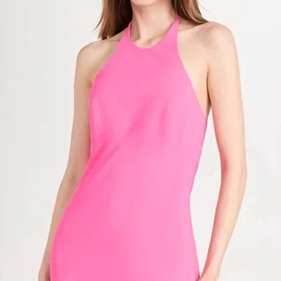 Amanda Uprichard Canaria Dress In Pink