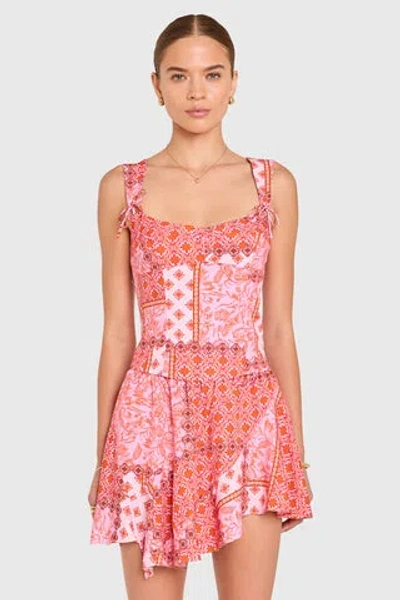 Amanda Uprichard Candice Top In Pink