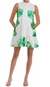 Amanda Uprichard Carol Dress In Sendai Print In Multi
