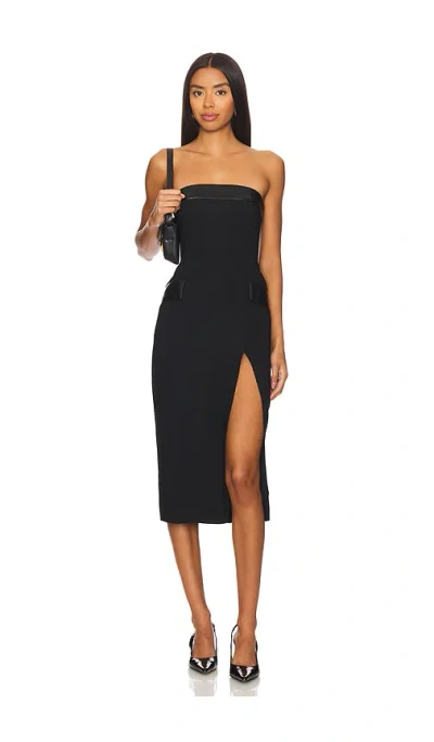 Amanda Uprichard Cassia Dress In Black