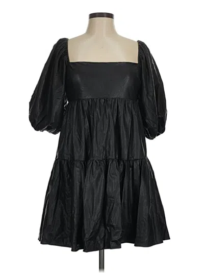 Pre-owned Amanda Uprichard Casual Dress In Black