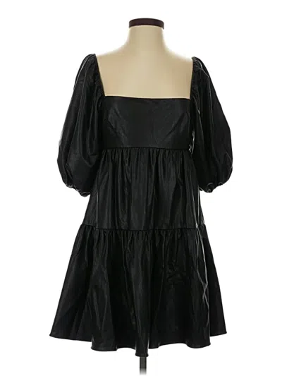 Pre-owned Amanda Uprichard Casual Dress In Black