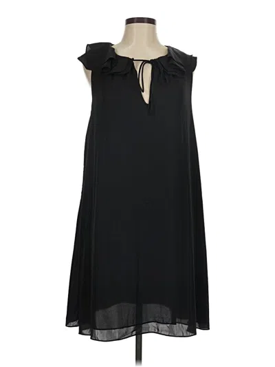 Pre-owned Amanda Uprichard Casual Dress In Black