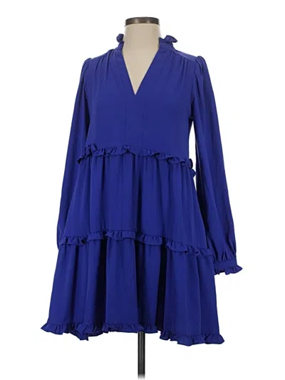 Pre-owned Amanda Uprichard Casual Dress In Blue