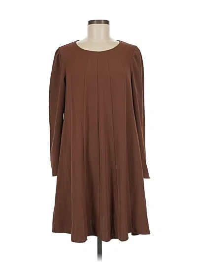 Pre-owned Amanda Uprichard Casual Dress In Brown