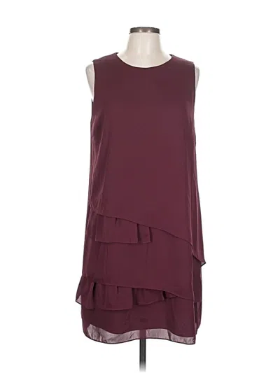 Pre-owned Amanda Uprichard Casual Dress In Burgundy