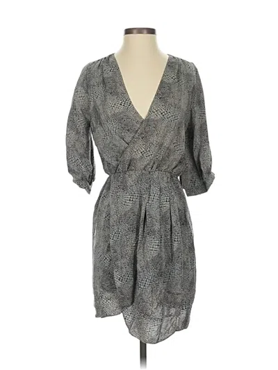 Pre-owned Amanda Uprichard Casual Dress In Gray