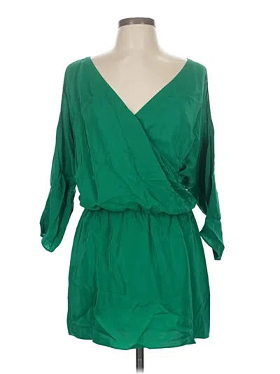 Pre-owned Amanda Uprichard Casual Dress In Green