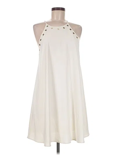 Pre-owned Amanda Uprichard Casual Dress In Ivory